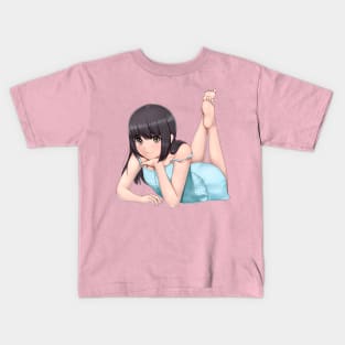 Captivating Anime Girl Kids T-Shirt